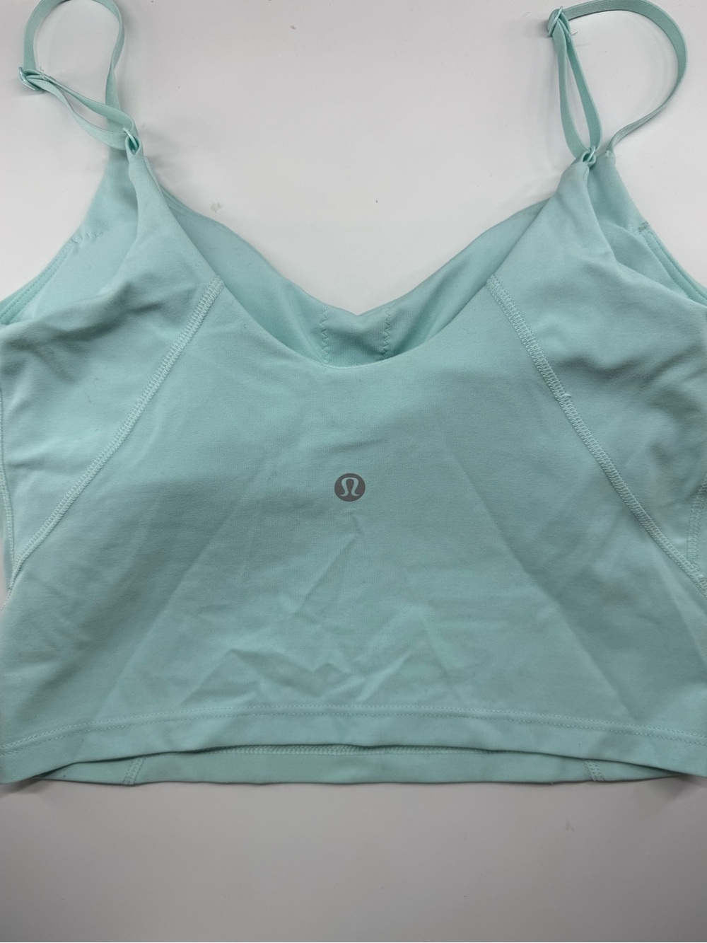 lululemon athletica Mint Green Cropped Camisole